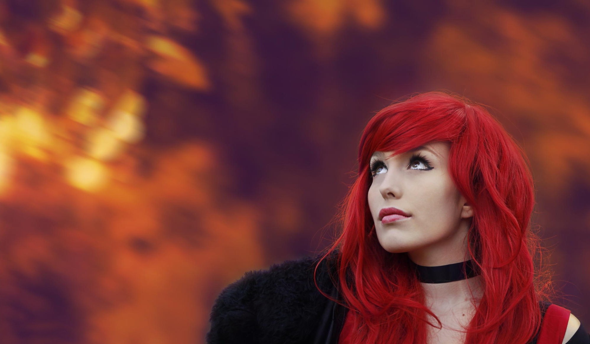 portrait, Face, Redhead, Women, Model Wallpaper