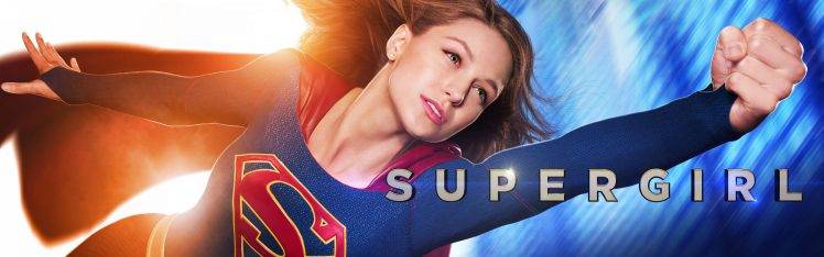 Melissa Benoist, TV, DC Comics, Dual Monitors, Multiple Display, Women, Superhero, Supergirl HD Wallpaper Desktop Background