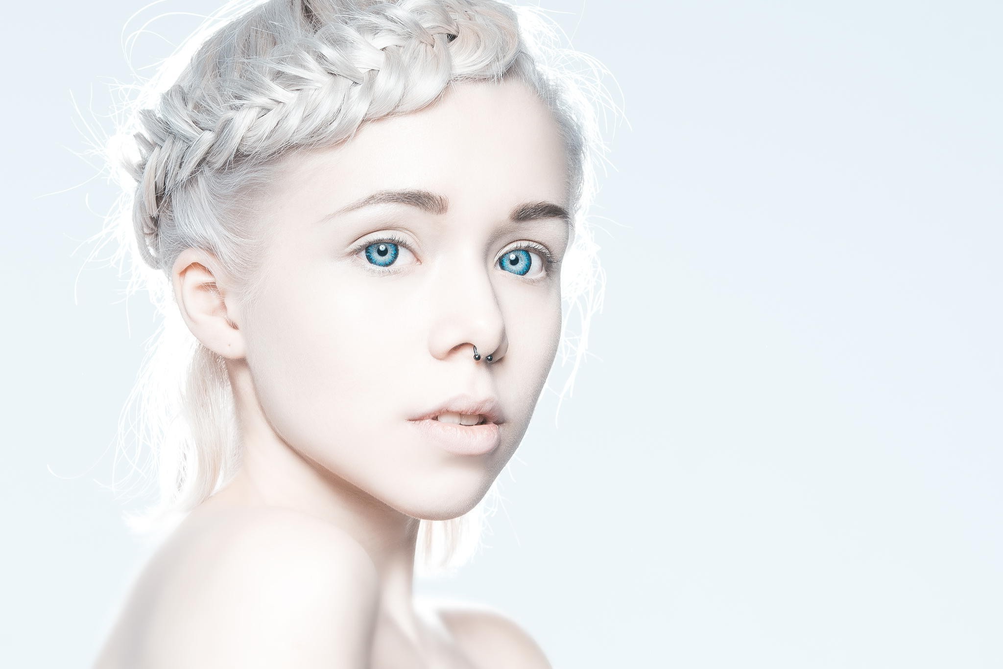 women, Face, Model, Portrait, Anna Kibanova Wallpaper