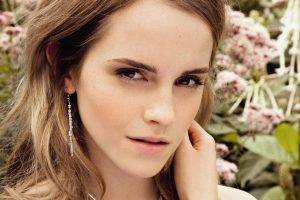Emma Watson, Actress, Celebrity, Auburn Hair, Women, Face, Looking At Viewer, Sensual Gaze
