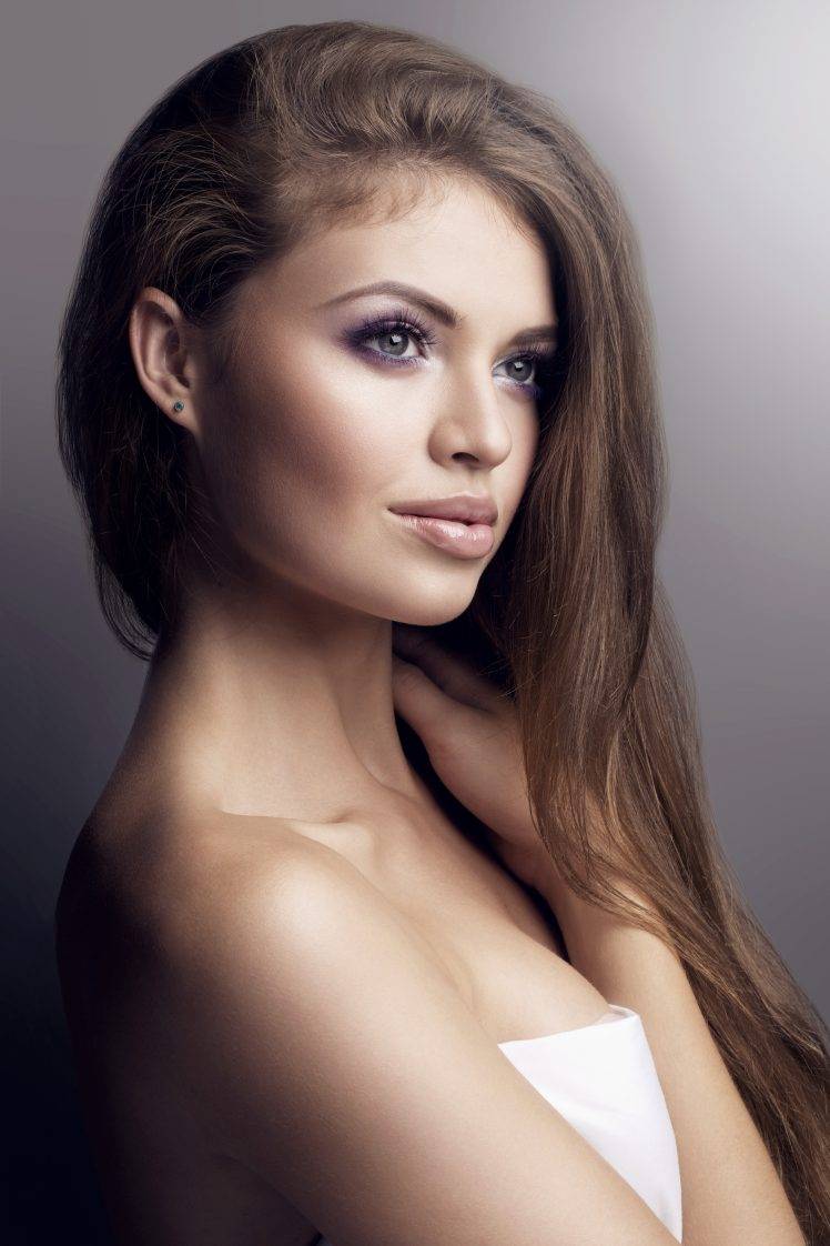 model, Face, Hair HD Wallpaper Desktop Background