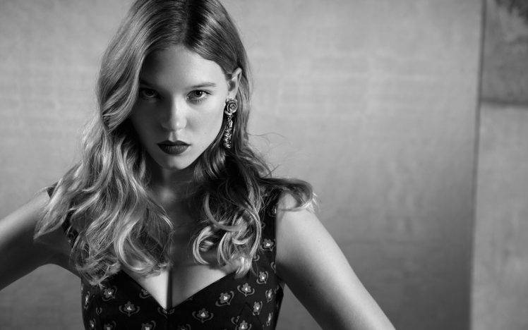 Lea Seydoux Actress Auburn Hair Women Celebrity