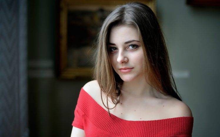 Dana Kareglazaya Dana Model Brunette Women Looking At