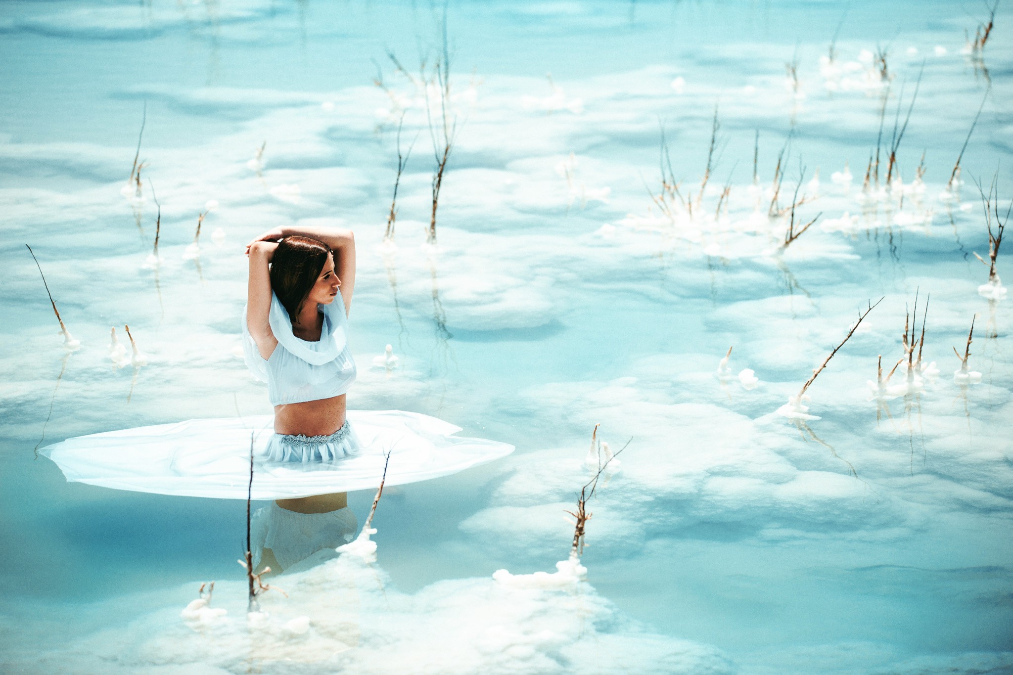 water, Women, Model Wallpaper