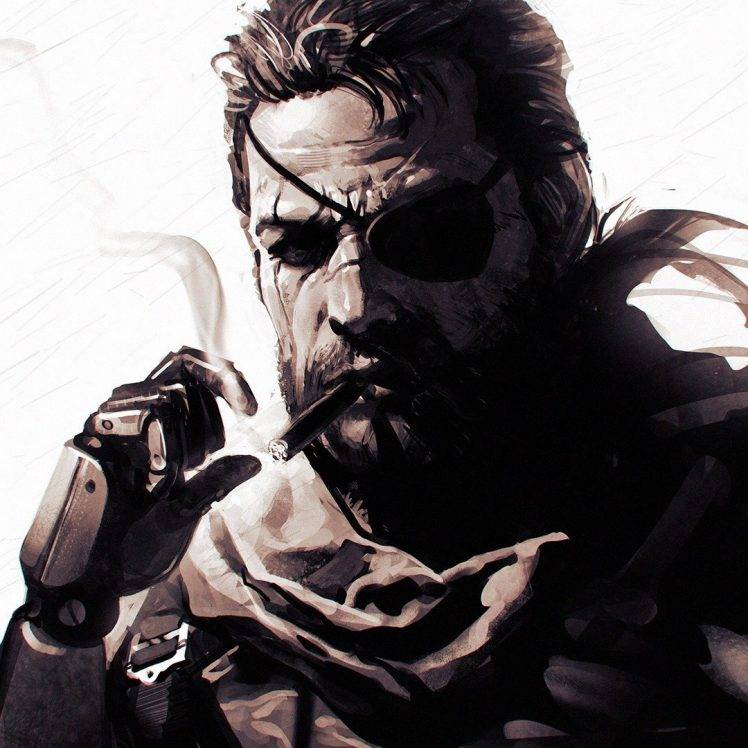 Venom Snake, Metal Gear Solid V: The Phantom Pain,  Ilya Kuvshinov HD Wallpaper Desktop Background
