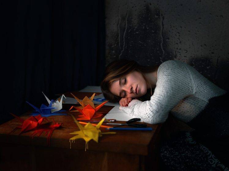 women, Sleeping, Model HD Wallpaper Desktop Background