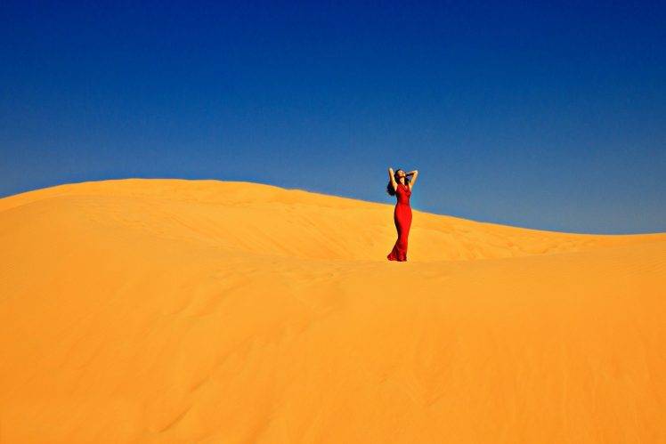 desert, Women, Model, Women Outdoors HD Wallpaper Desktop Background