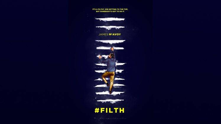 Filth (movie), James McAvoy HD Wallpaper Desktop Background