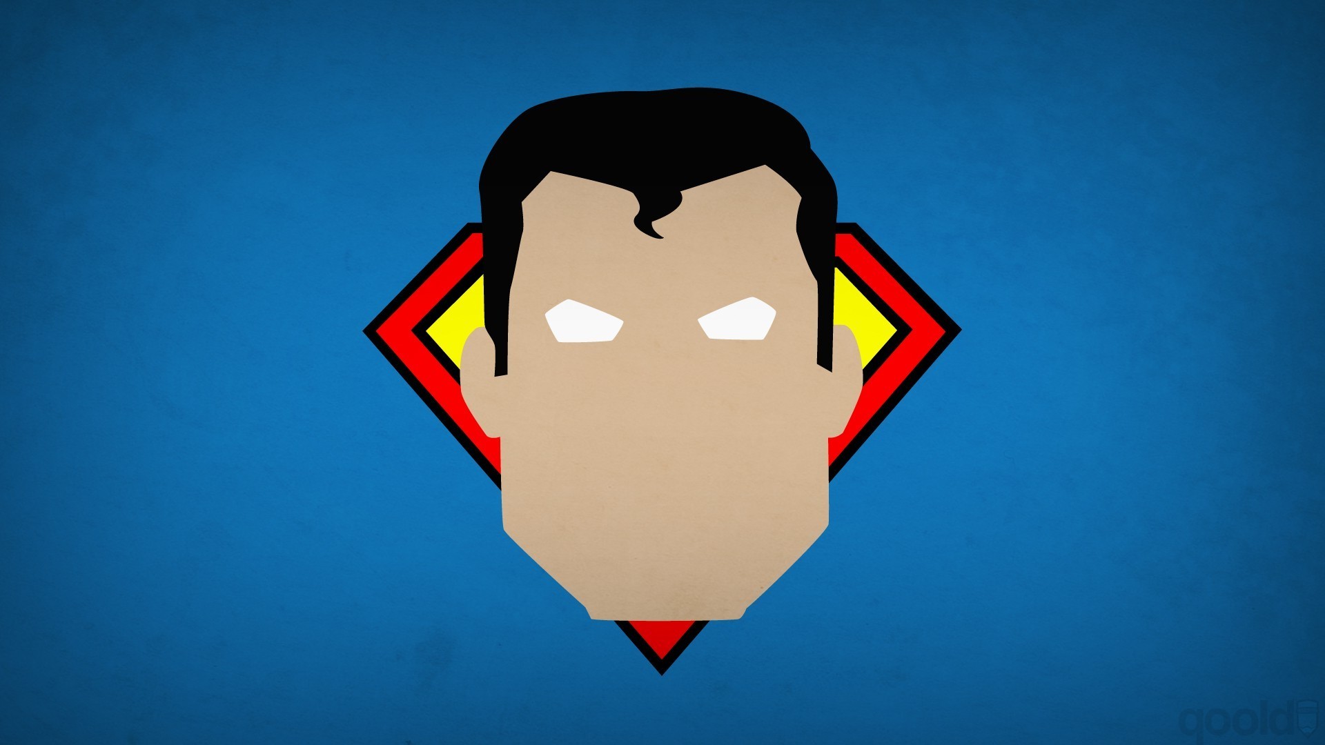 Superman, Minimalism, Superhero, Blo0p Wallpaper