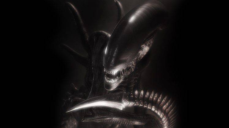 H. R. Giger, Alien (movie), Xenomorph HD Wallpaper Desktop Background