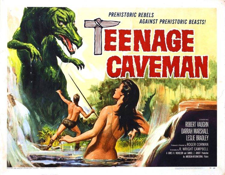 Teenage Caveman, Film Posters, B Movies HD Wallpaper Desktop Background