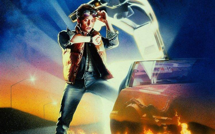 Back To The Future, Michael  J. Fox, Movies, 1980s HD Wallpaper Desktop Background