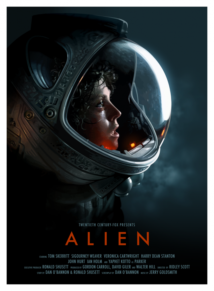 Alien (movie), Poster HD Wallpaper Desktop Background