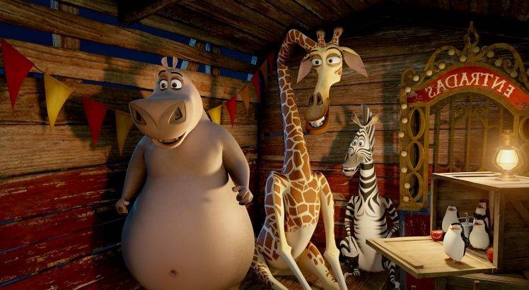 Madagascar (movie), Digital Art, Movies, Animation HD Wallpaper Desktop Background