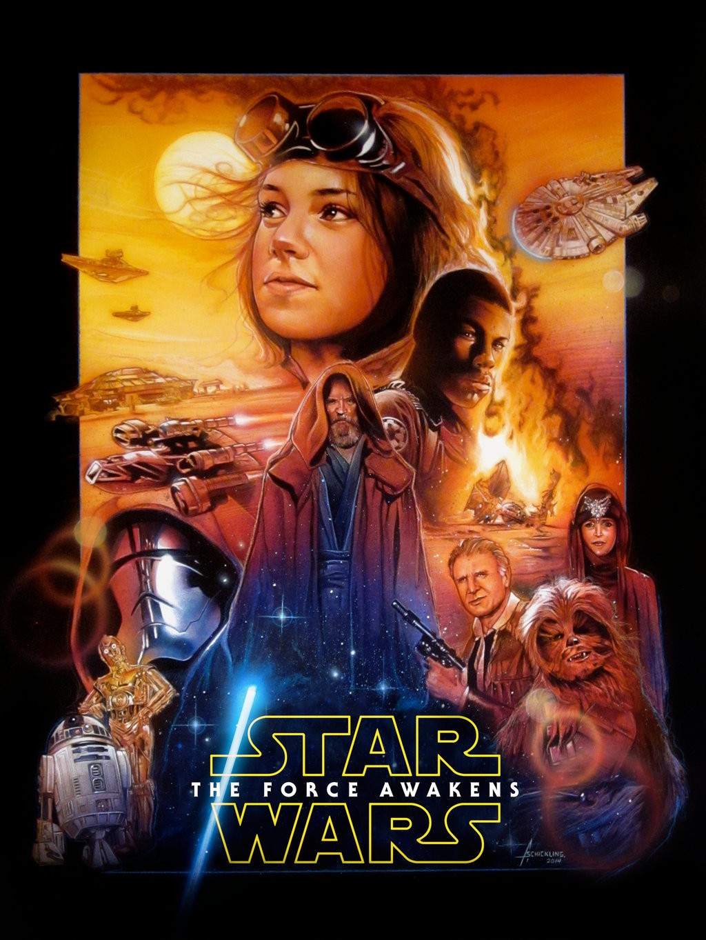 artwork, Movies, Star Wars Wallpaper