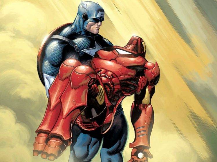 movies, Iron Man, Captain America, Comic Books HD Wallpaper Desktop Background