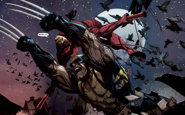 movies, X Men, Wolverine, Daredevil, Comic Books HD Wallpaper Desktop Background