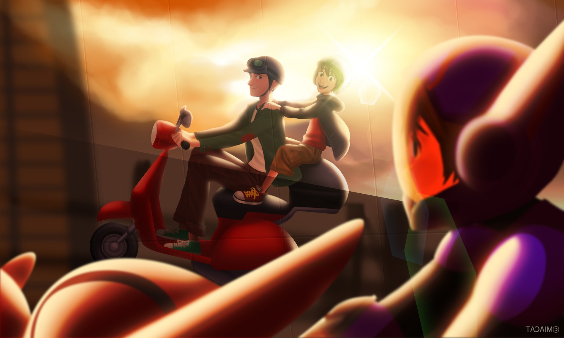 Big Hero 6 Hiro Hamada Big Hero 6 Tadashi Hamada Big Hero 6
