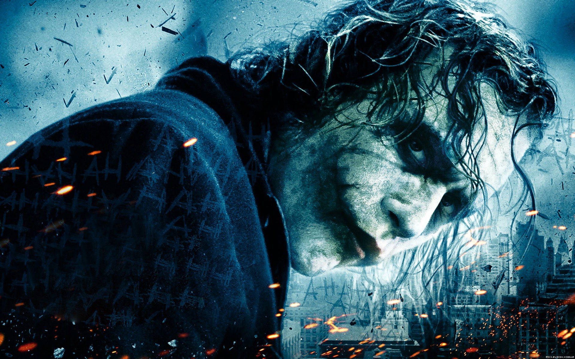 movies, The Dark Knight, Joker, Heath Ledger Wallpapers HD / Desktop