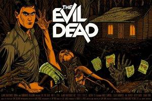 Evil Dead, Artwork, Movies, Movie Poster