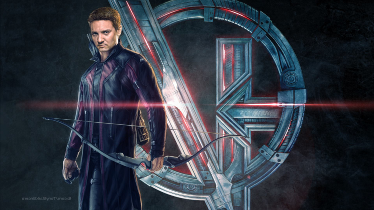 The Avengers, Avengers: Age Of Ultron, Superhero, Symbols, Jeremy Renner, Bow And Arrow, Clint Barton, Movies, Concept Art, Hawkeye HD Wallpaper Desktop Background