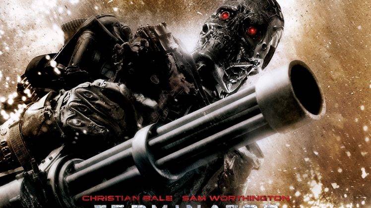 Terminator Salvation, Terminator, T 800, Movies HD Wallpaper Desktop Background