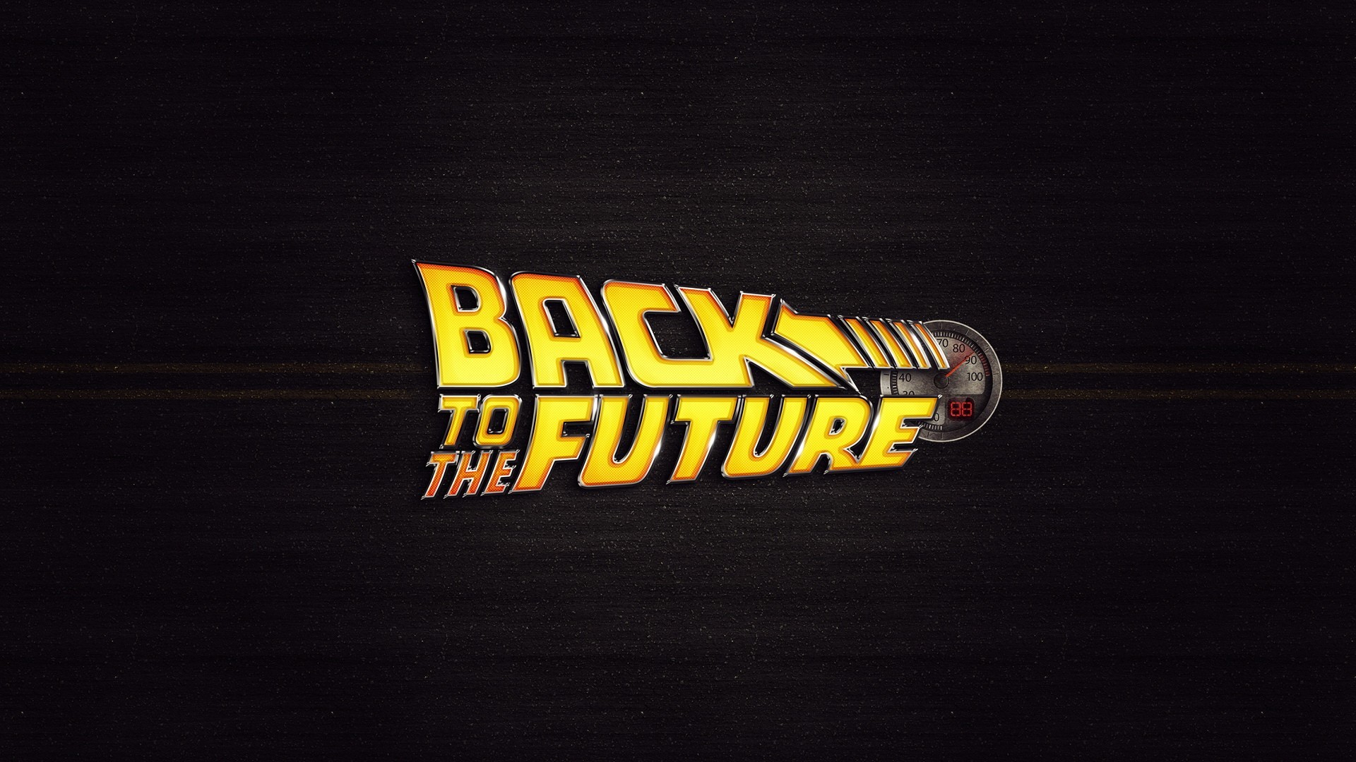 movies, Back To The Future, Logo Wallpaper