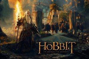 The Hobbit, Movies, The Hobbit: An Unexpected Journey, Gandalf, Ian McKellen, Dwarfs, Bilbo Baggins, Rivendell