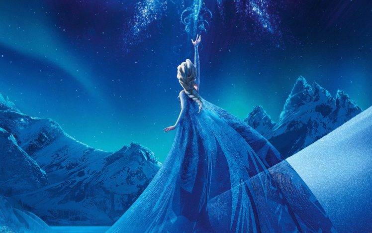 Princess Elsa, Animated Movies, Movies, Disney, Frozen (movie) HD Wallpaper Desktop Background
