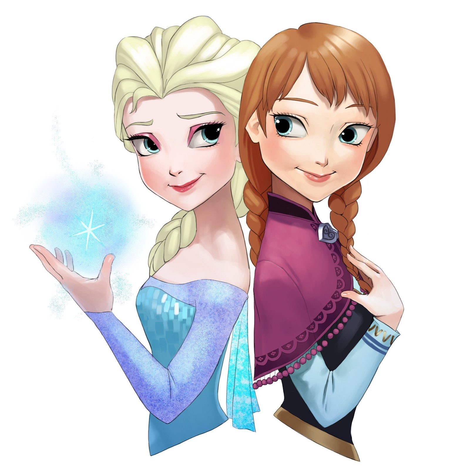 Frozen (movie), Princess Elsa, Princess Anna Wallpaper