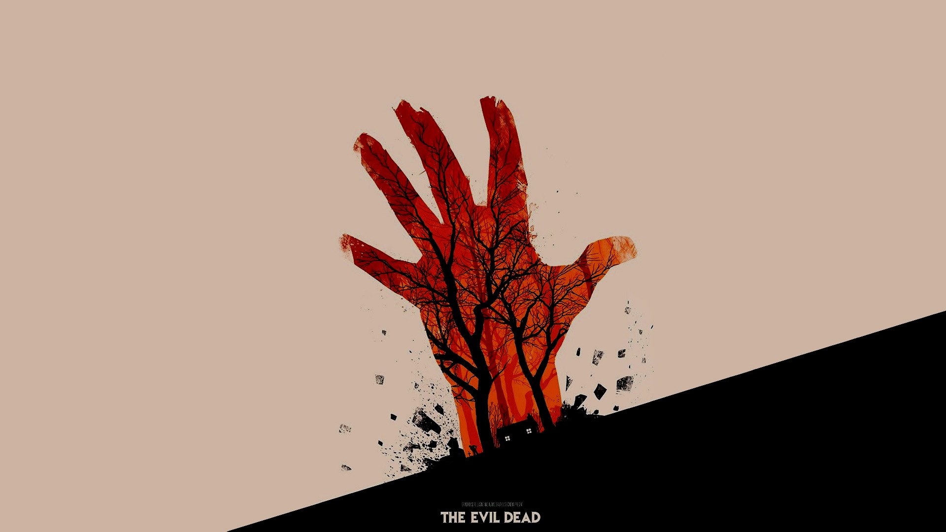The Evil Dead, Movies, Minimalism, Artwork, Olly Moss ...
