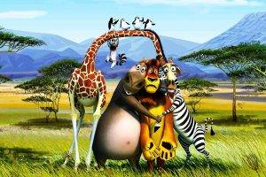 movies, 3D, Madagascar