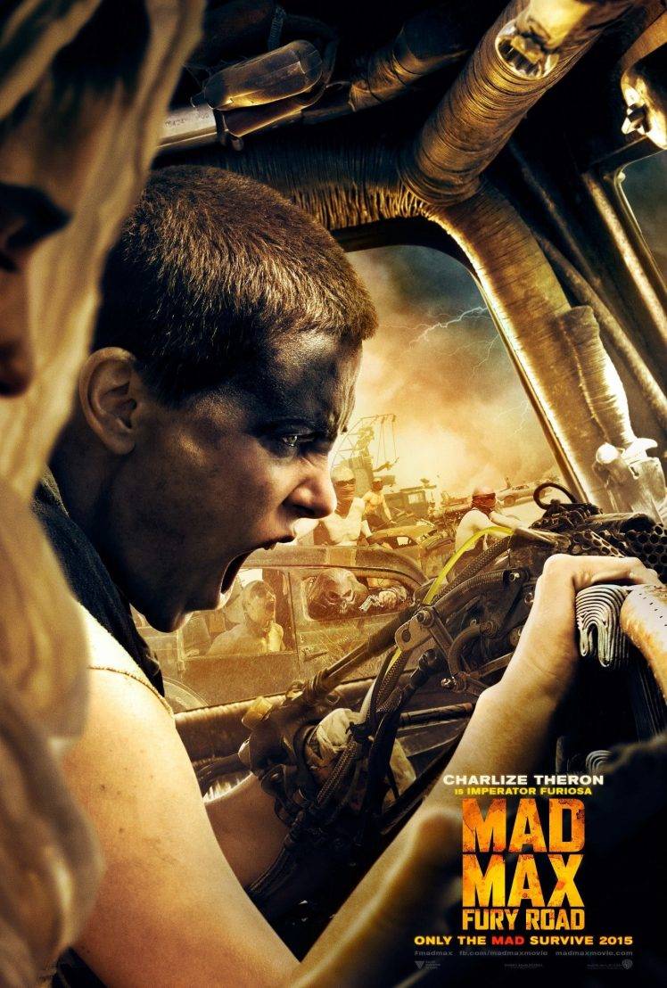 Mad Max: Fury Road, Movies, Charlize Theron HD Wallpaper Desktop Background