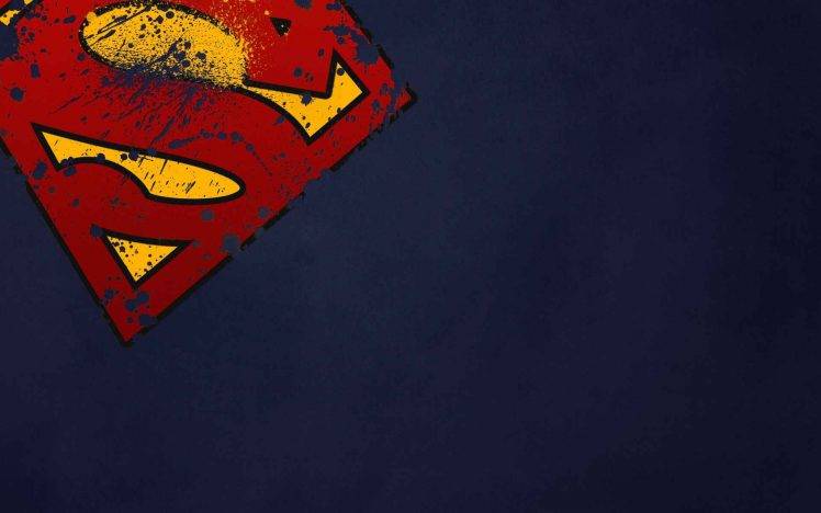 Superman, Logo HD Wallpaper Desktop Background