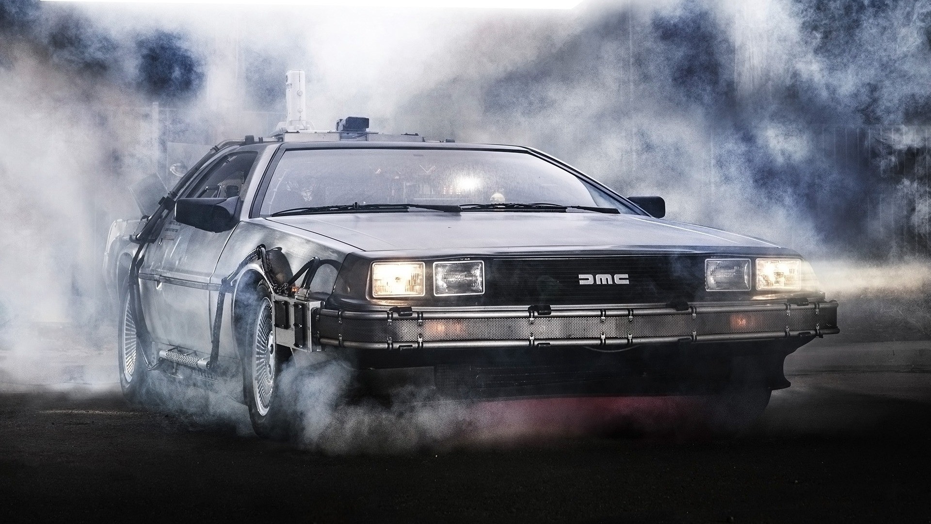 Back To The Future, DeLorean, Artwork, Movies, Car Wallpaper