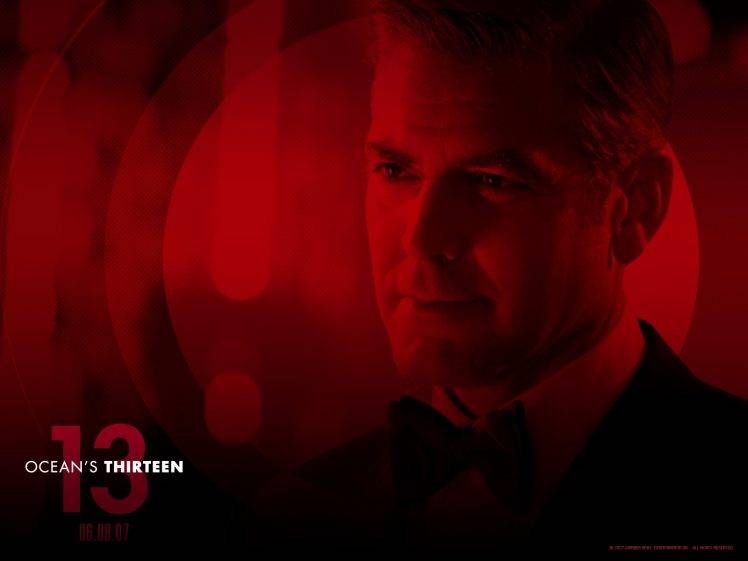 George Clooney, Movies, Oceans Thirteen HD Wallpaper Desktop Background
