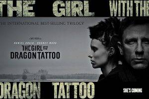 The Girl With The Dragon Tattoo, Rooney Mara, David Fincher, Movies, Daniel Craig, Stieg Larsson