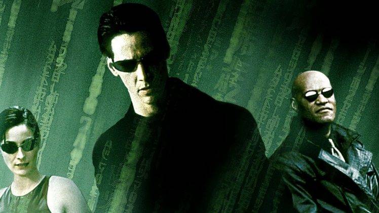 The Matrix, Movies, Neo, Keanu Reeves, Morpheus, Trinity, Carrie Anne Moss HD Wallpaper Desktop Background