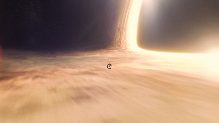 Interstellar (movie), Gargantua, Black Holes HD Wallpaper Desktop Background