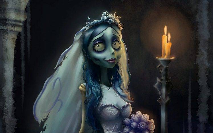 Corpse Bride, Movies, Spooky, Gothic HD Wallpaper Desktop Background