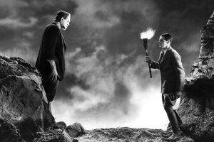 Monster Of Frankenstein, Movies, Monochrome, Gothic