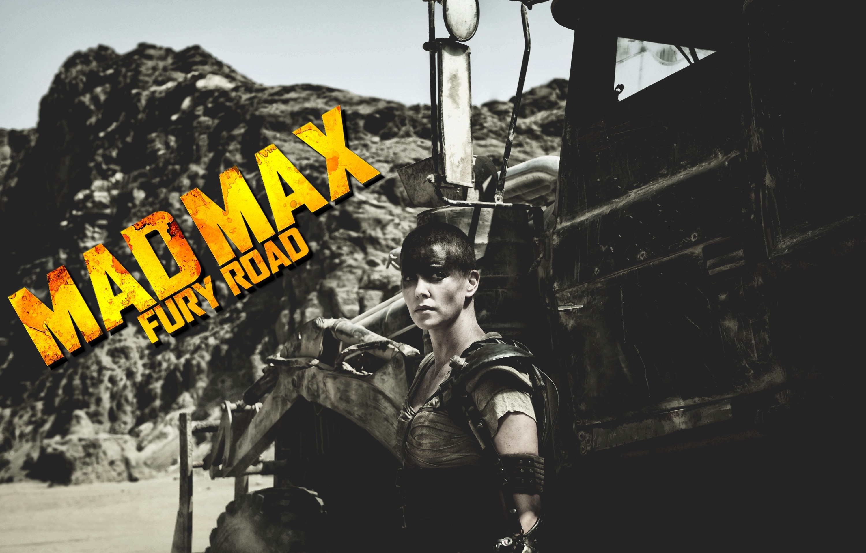 Mad Max: Fury Road, Charlize Theron, Apocalyptic, Movies Wallpaper