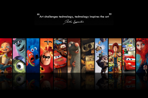 Pixar Animation Studios, Toy Story, Monsters, Inc., Finding Nemo, Cars (movie), Inside Out