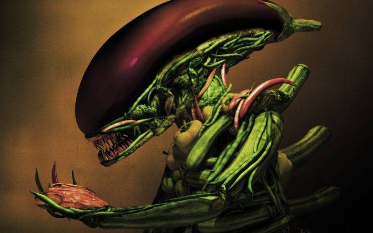 Alien (movie), Vegetables HD Wallpaper Desktop Background