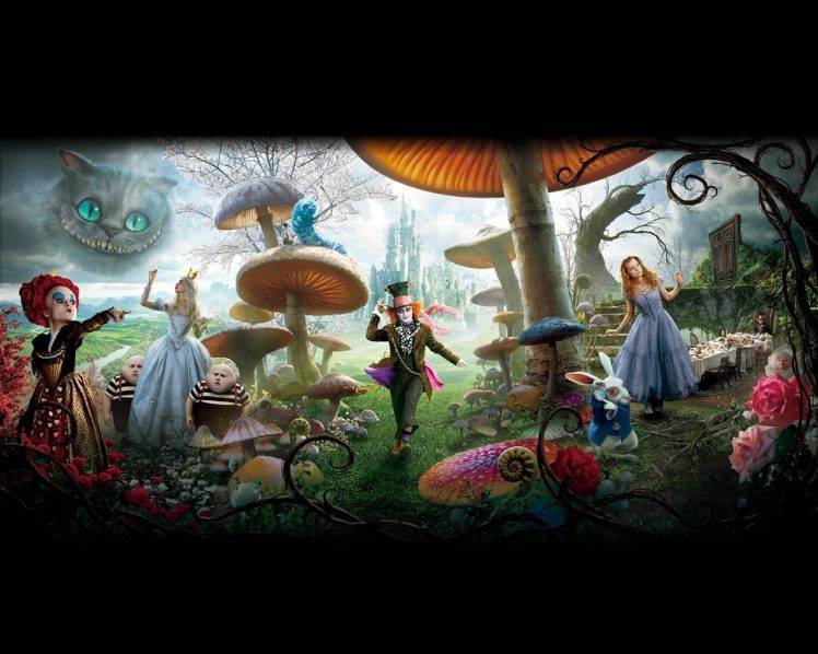 digital Art, Movies, Alice In Wonderland Wallpapers HD / Desktop and Mobile  Backgrounds
