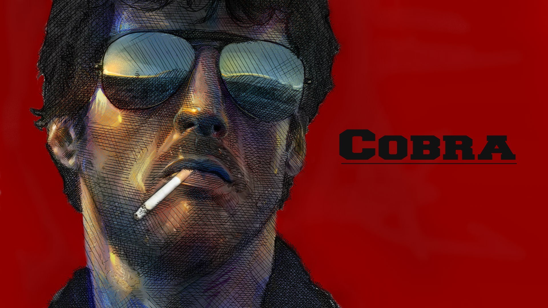 Sylvester Stallone, Cobra (movie) Wallpaper
