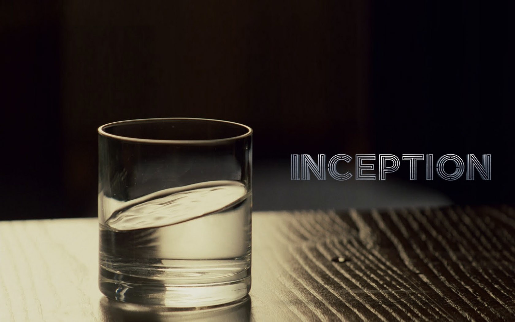 Inception, Glass, Movies, Water Wallpaper