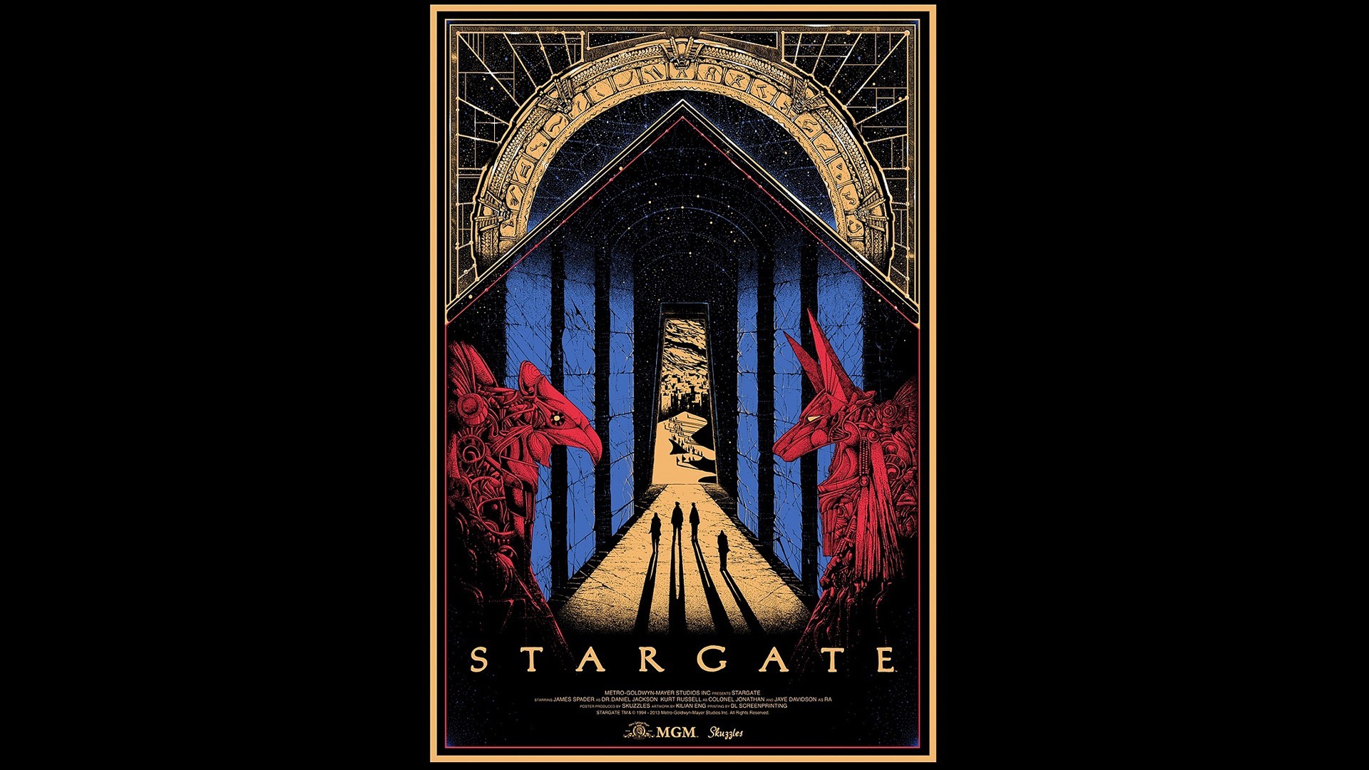Stargate, Movie Poster Wallpaper