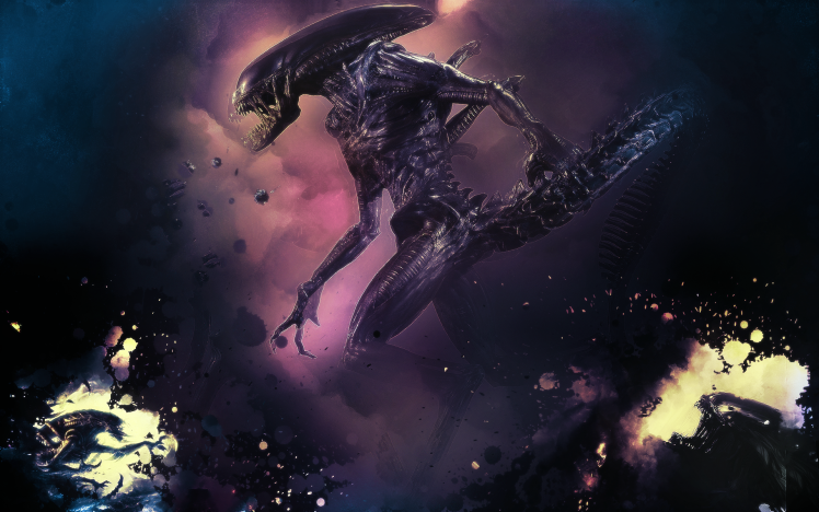Xenomorph, Aliens, Alien (movie) HD Wallpaper Desktop Background