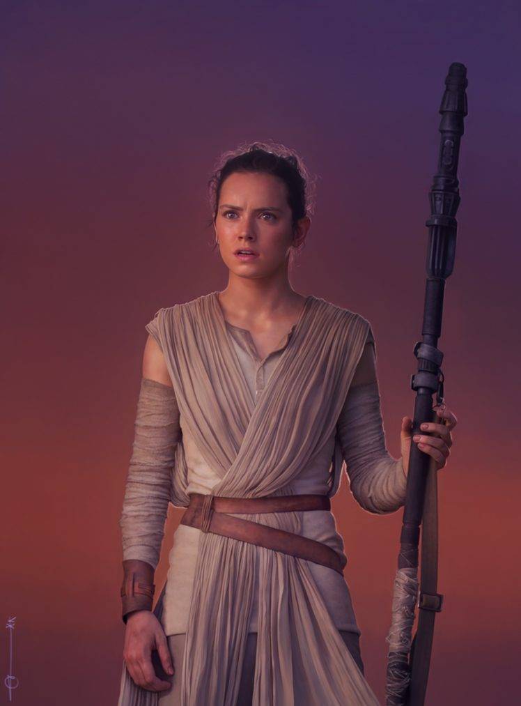 Star Wars, Rey, Star Wars: Episode VII   The Force Awakens, Fan Art HD Wallpaper Desktop Background